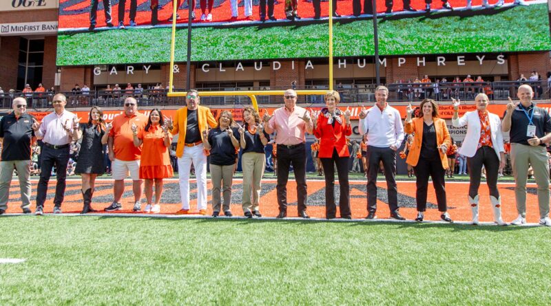 Donors are recognized for their contribution to the Human Behavior and Nutrition Research Center at Oklahoma State University - Oklahoma State University